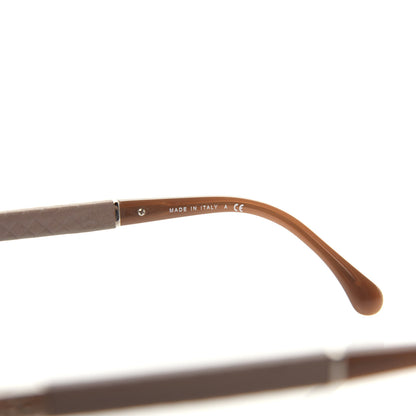 Chanel Lambskin Quilted CC Aviator Sunglasses 4195-Q Brown Gold 6 of 8