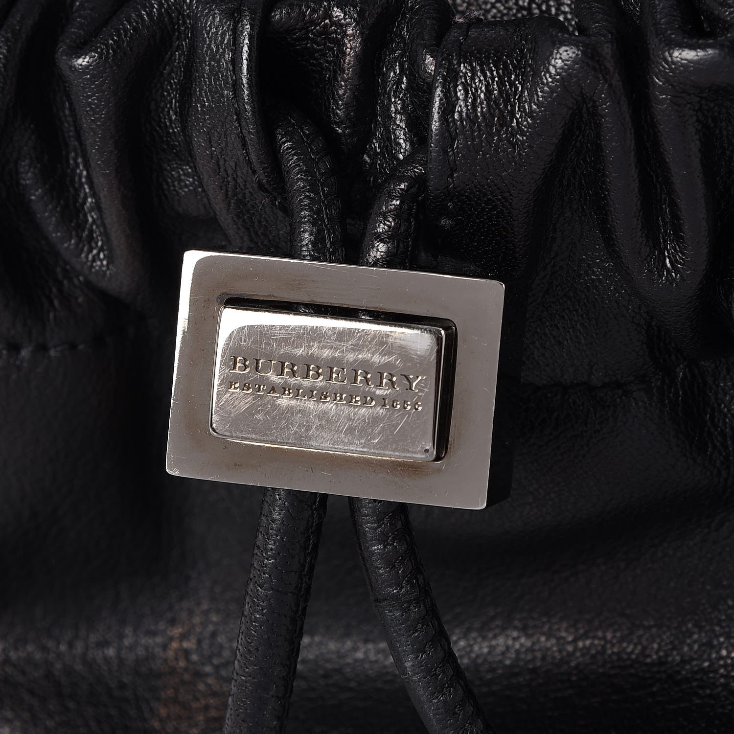Burberry Calfskin Dallinger Satchel Black 9 of 9