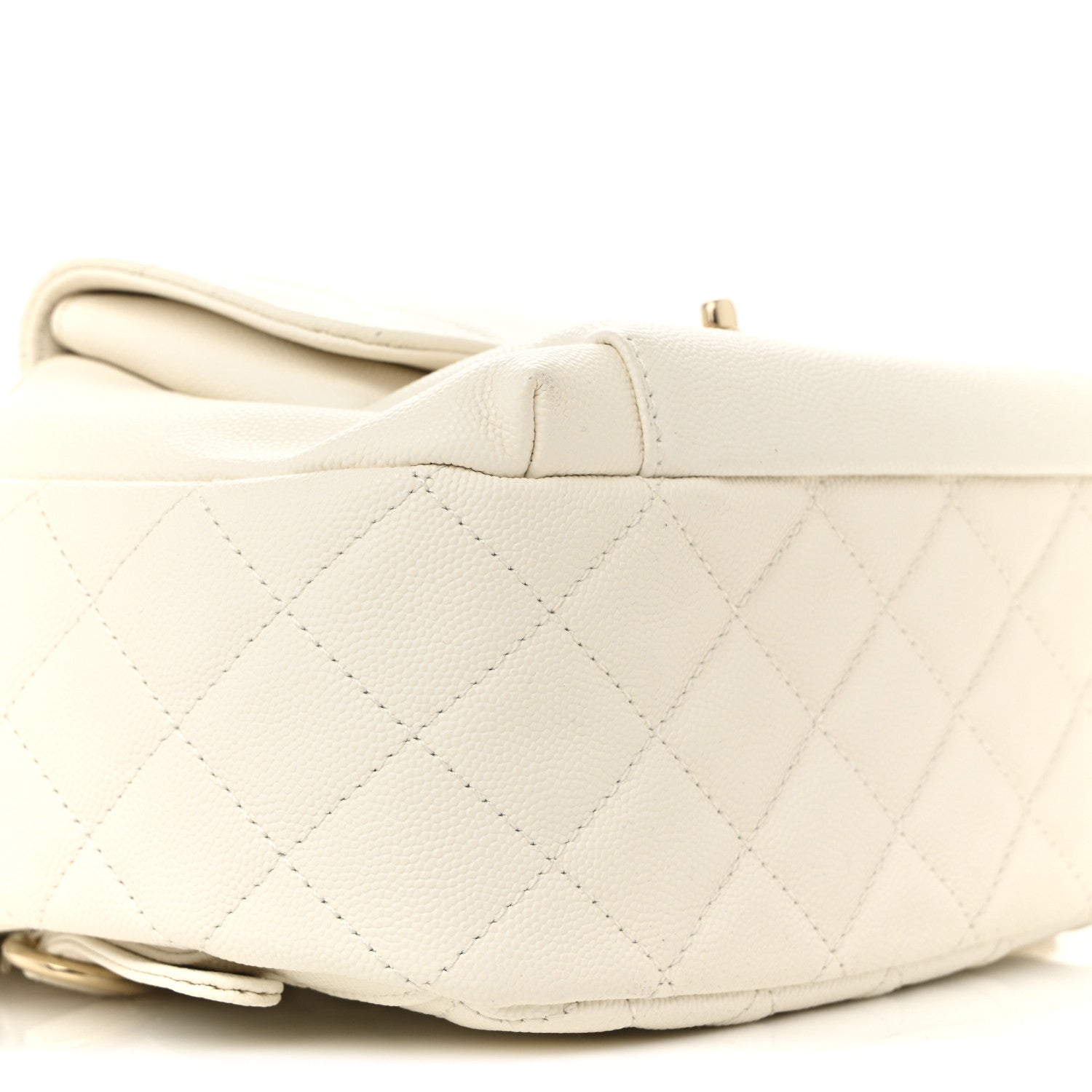 Chanel Caviar Quilted Small CC Day Backpack White 9 of 10