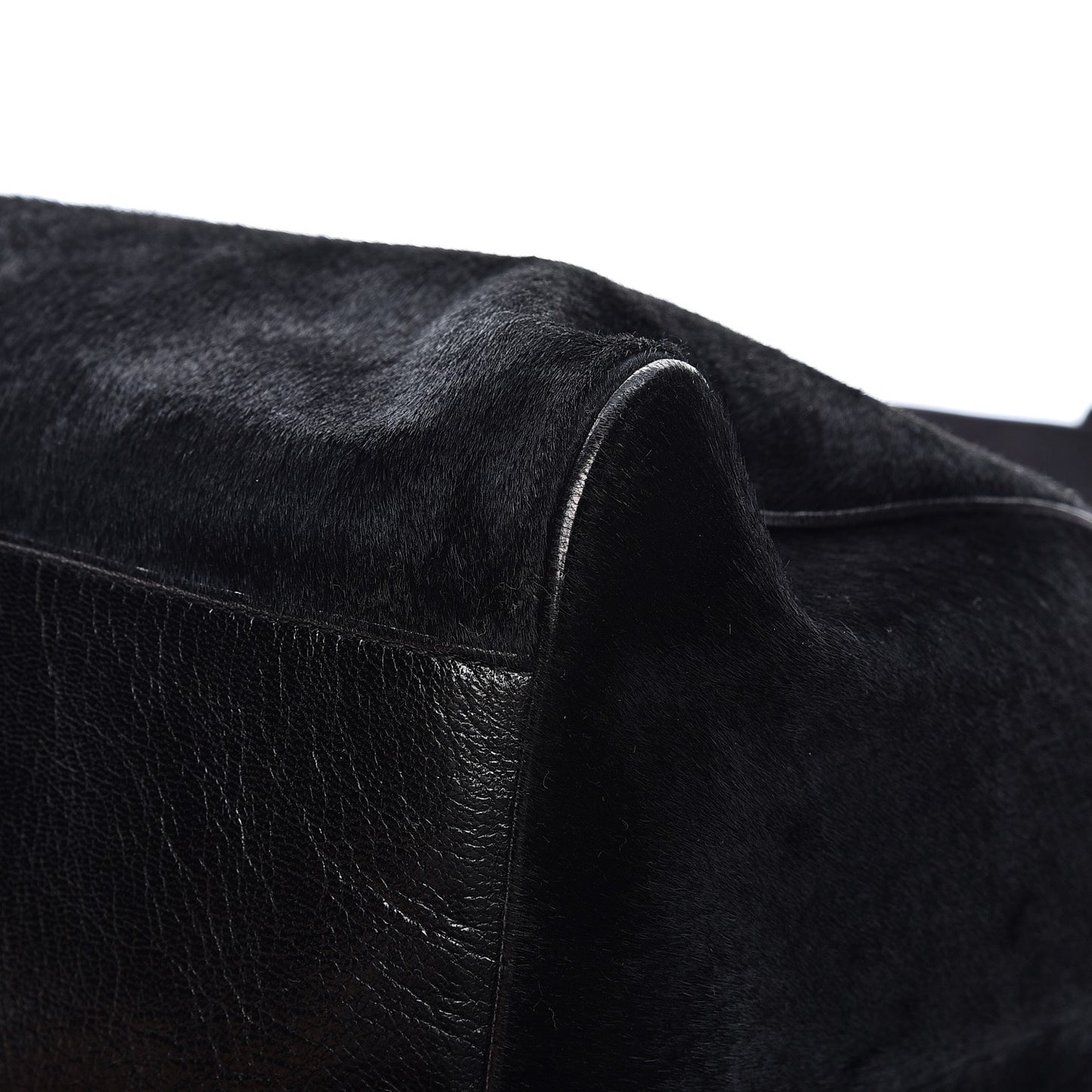 Chevre Pony Hair Velo Black