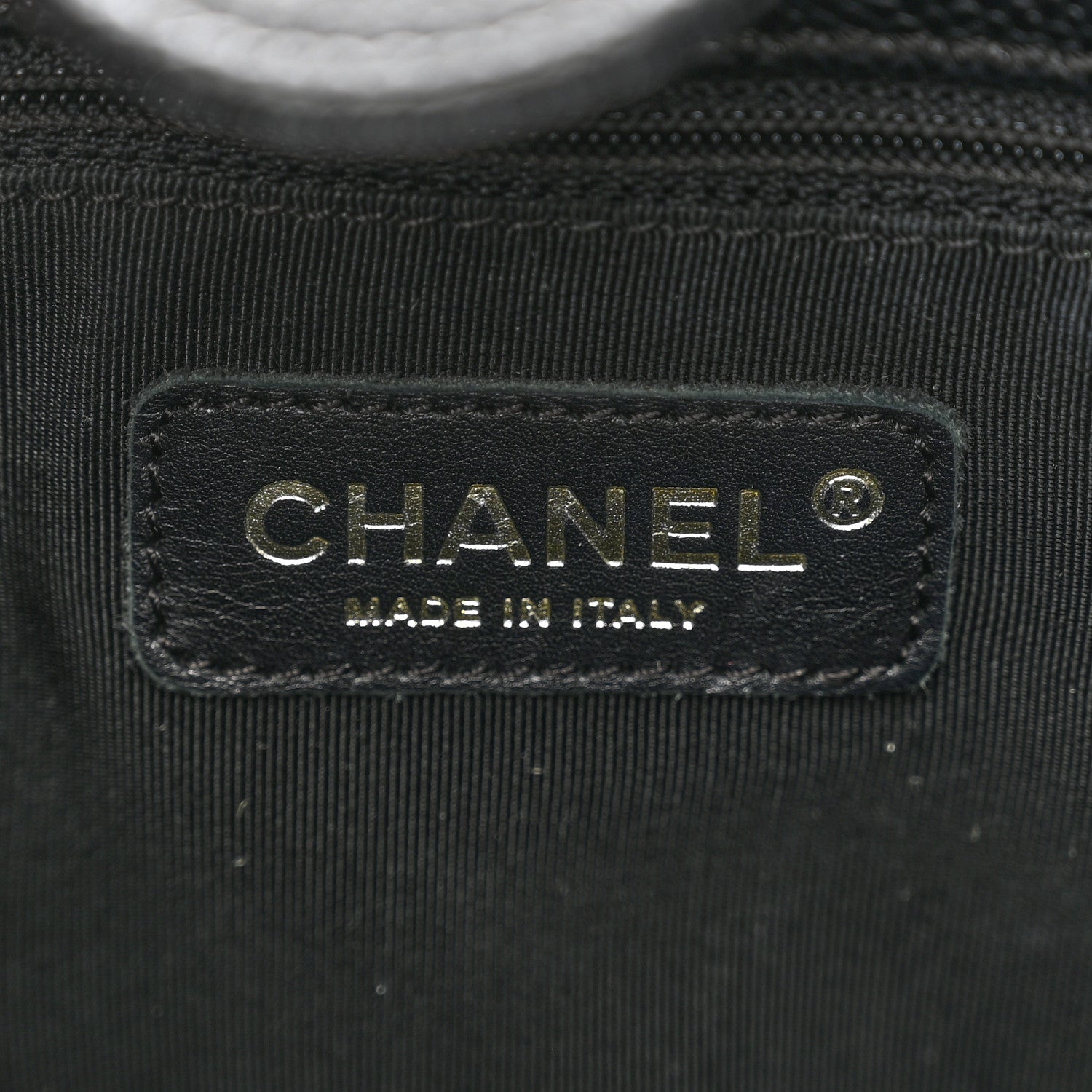 Chanel Caviar Quilted Petit Shopping Tote PST Black 7 of 10