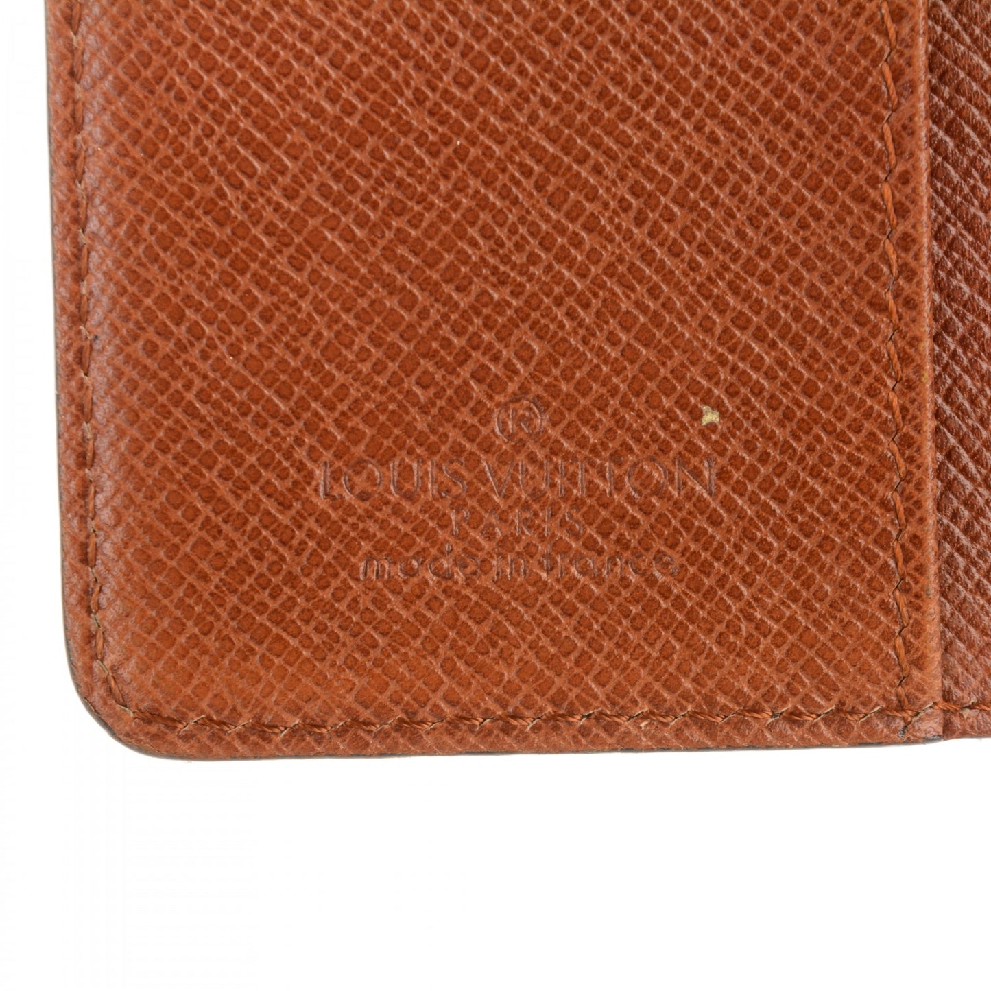 Monogram Pocket Agenda Cover