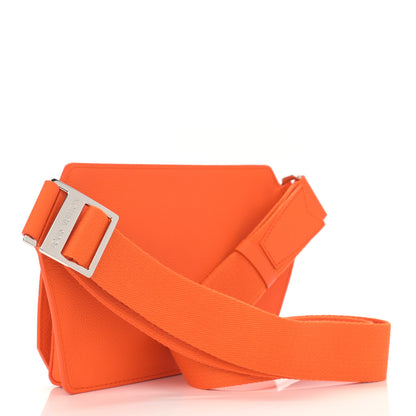 Louis Vuitton Grained Calfskin Aerogram New Sling Orange 3 of 10