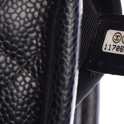 Chanel Caviar Quilted Timeless Clutch Black 7 of 8