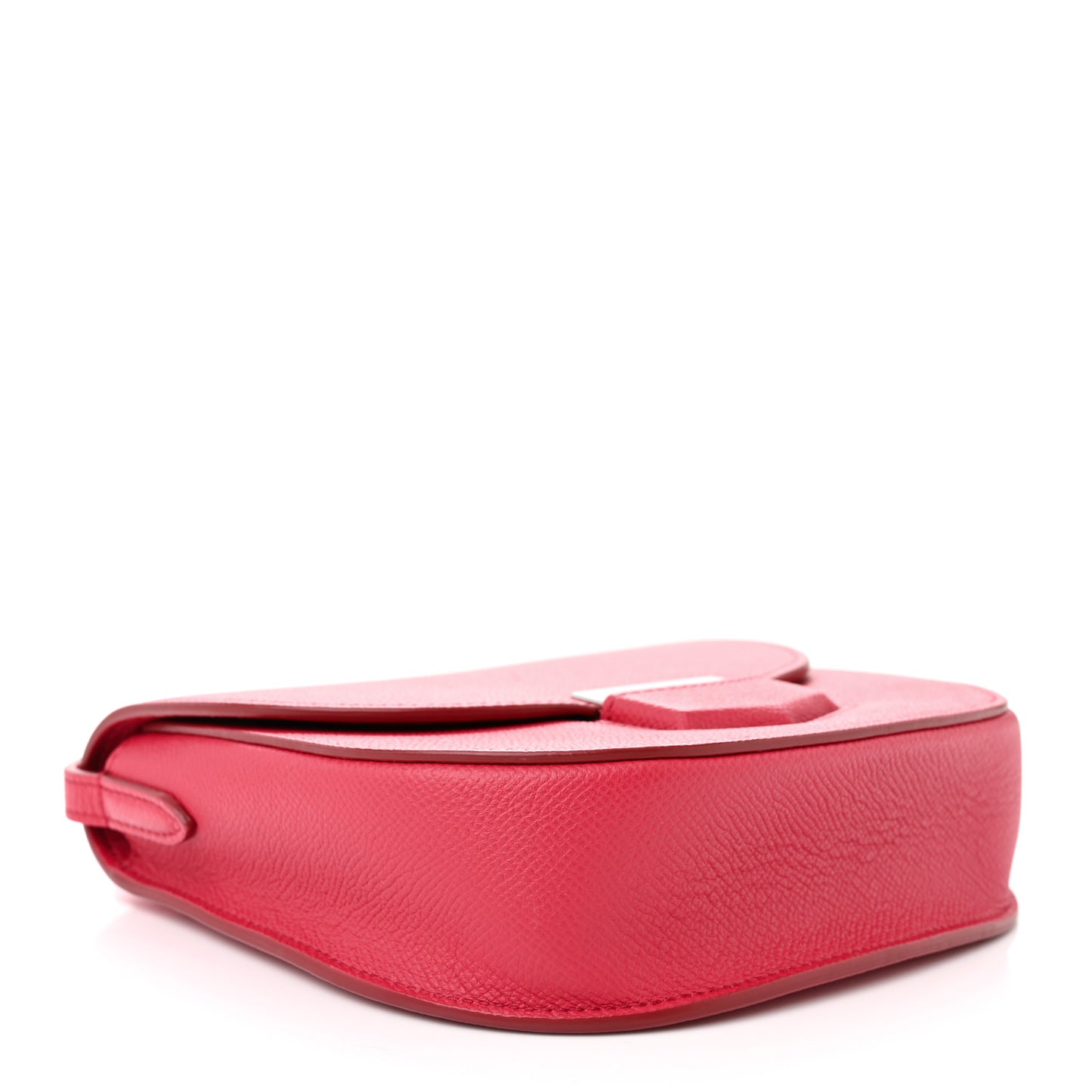 Grained Calfskin Small Trotteur Bubble Pink