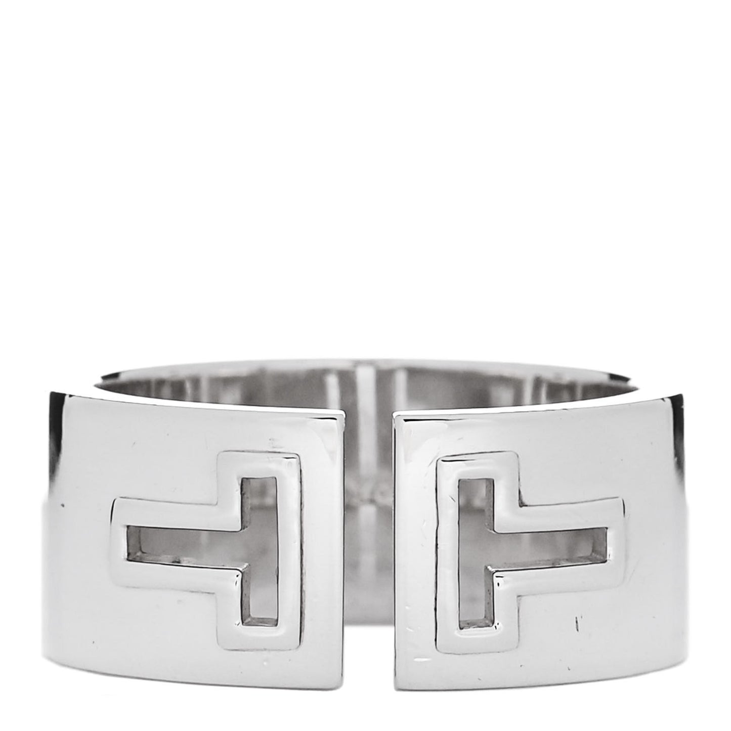 Sterling Silver T Cutout Ring 62 10