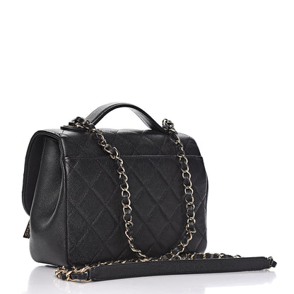 Chanel Caviar Quilted Medium Business Affinity Flap Black 3 of 21