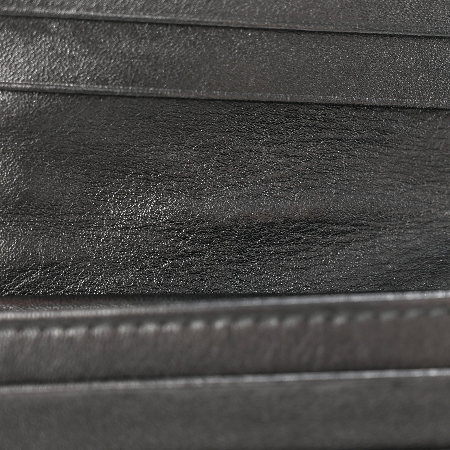 Calfskin Matelasse GG Marmont Card Case Wallet Black