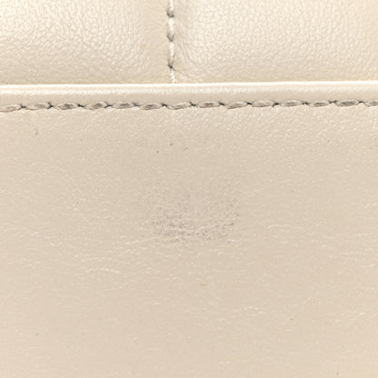 Saint Laurent Calfskin Y Quilted Monogram Small Loulou Chain Satchel Crema Soft 11 of 13