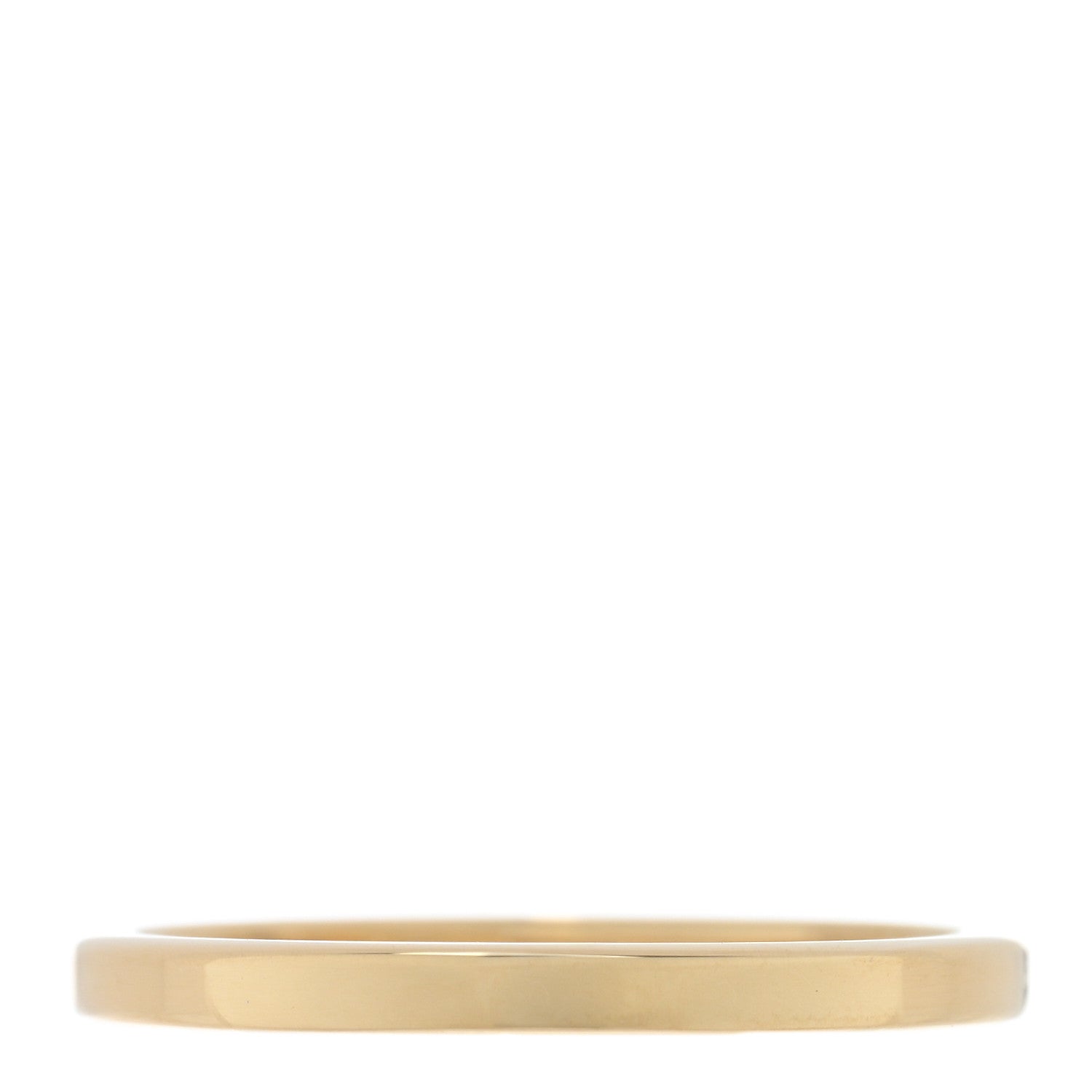 Tiffany 18K Yellow Gold 2mm Band Ring 54 6.75 1 of 4