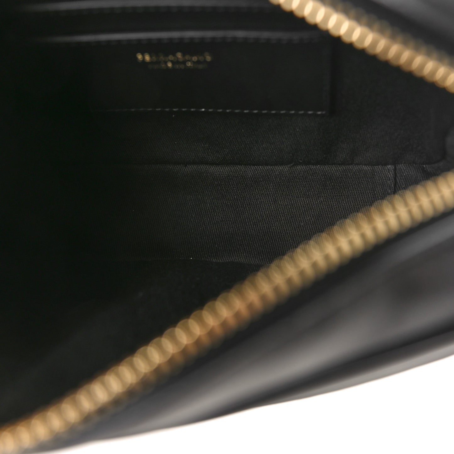 Calfskin Gancio Small Camera Case Black
