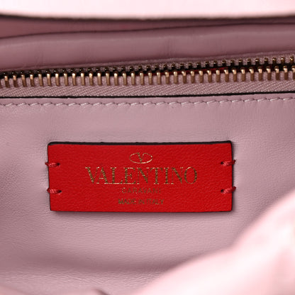 Valentino Garavani Nappa Spikeme Clutch Rose Quartz 6 of 9