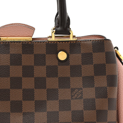Louis Vuitton Damier Ebene Cuir Taurillon Brittany Magnolia 8 of 12