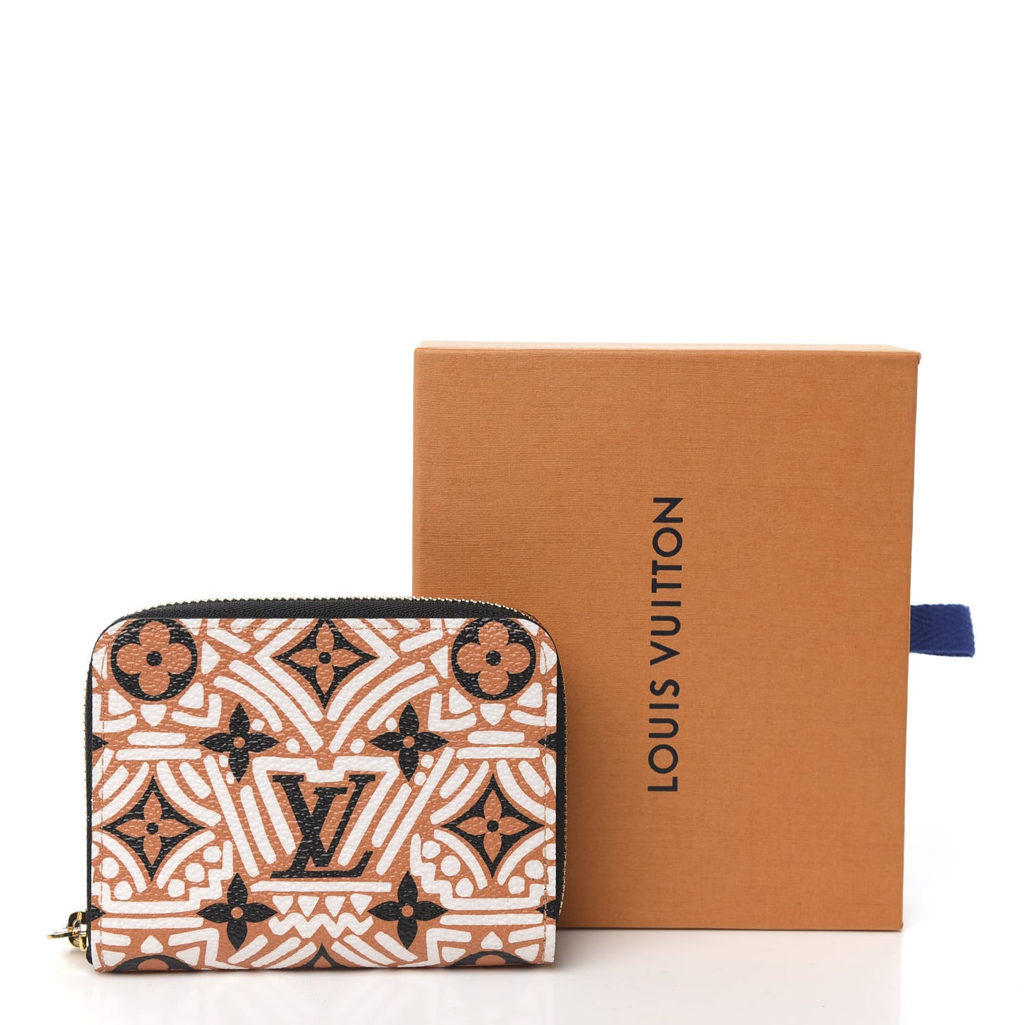 Monogram Giant Crafty Zippy Coin Purse Creme Caramel