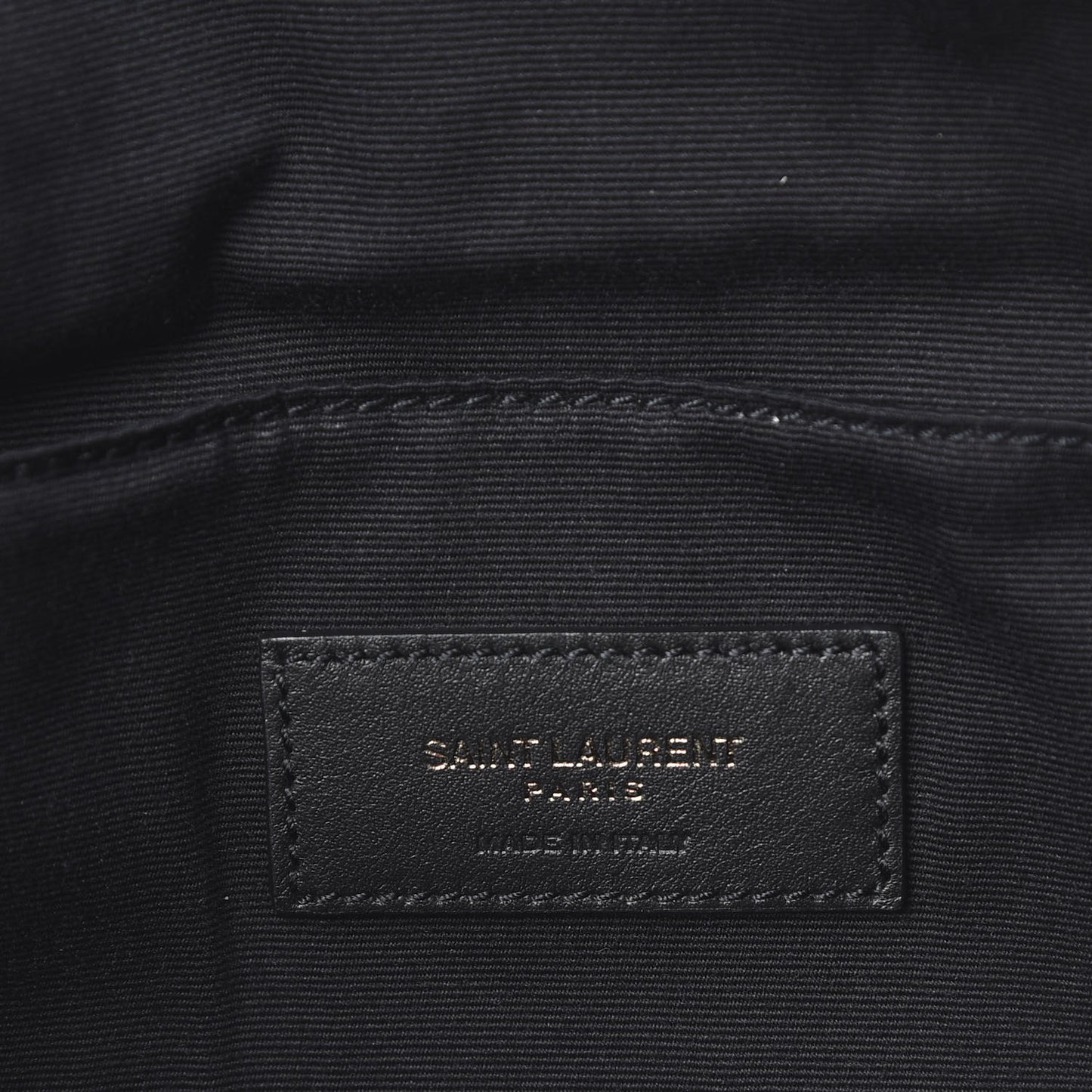 Calfskin Monogram Belt Bag Black