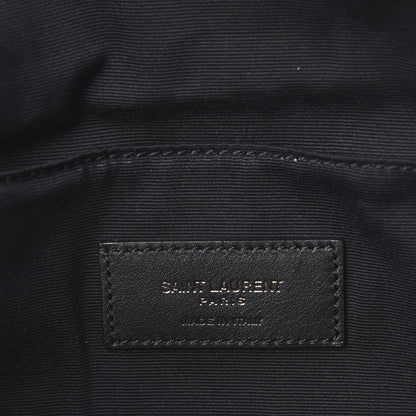 Saint Laurent Calfskin Monogram Belt Bag Black 5 of 11