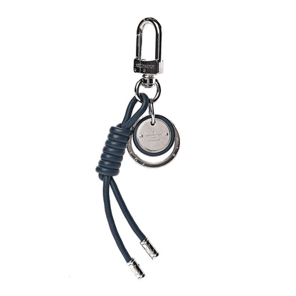 Louis Vuitton Calfskin Rope Key Holder Blue 1 of 3