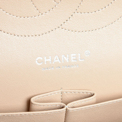 Chanel Caviar Quilted Jumbo Double Flap Light Beige 7 of 14
