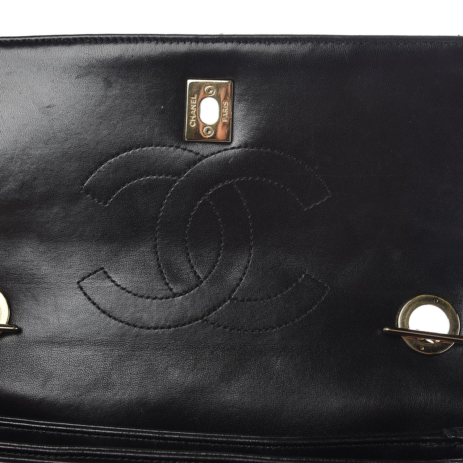 Chanel Lambskin Quilted Small Trendy CC Dual Handle Flap Bag Black 8 of 17