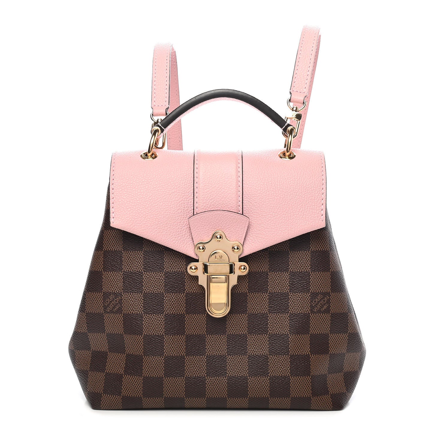 Damier Ebene Clapton Backpack Magnolia