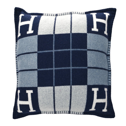 Hermes Wool Cashmere Avalon III Pillow PM Ecru Caban 1 of 3