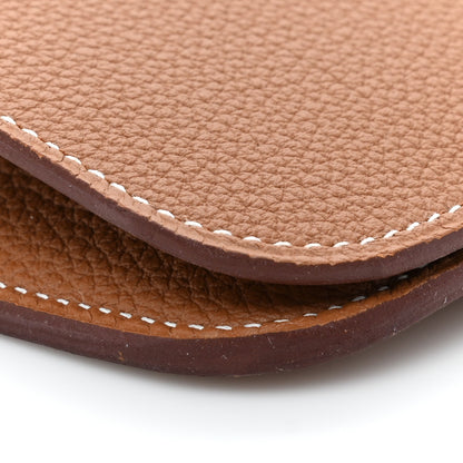 Hermes Togo Dogon Duo Wallet Gold 12 of 14