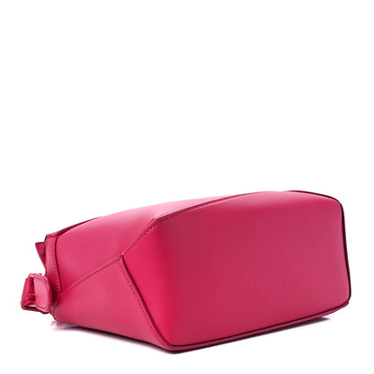 Loewe Satin Calfskin Monochrome Small Puzzle Edge Bag Ruby Red Glaze 4 of 11
