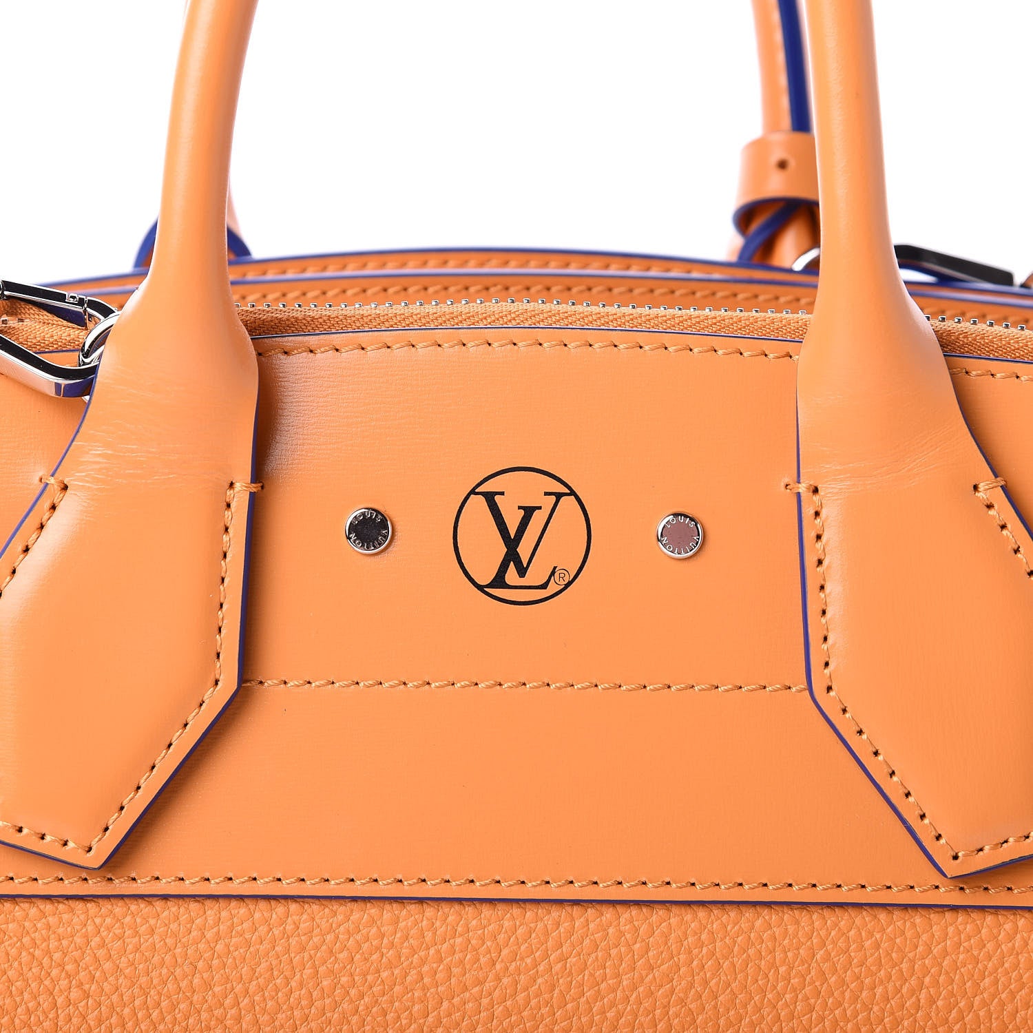 Louis Vuitton Calfskin City Steamer PM Amaretto Iris 12 of 12
