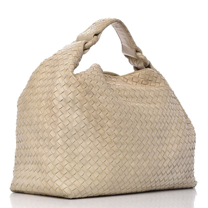 Bottega Veneta Nappa Intrecciato Sloane Hobo Cream 3 of 20