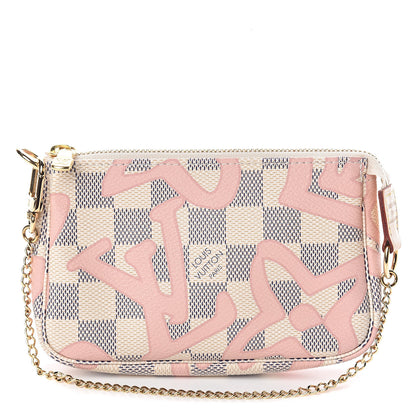 Louis Vuitton Damier Azur Tahitienne Mini Pochette Accessories 1 of 7