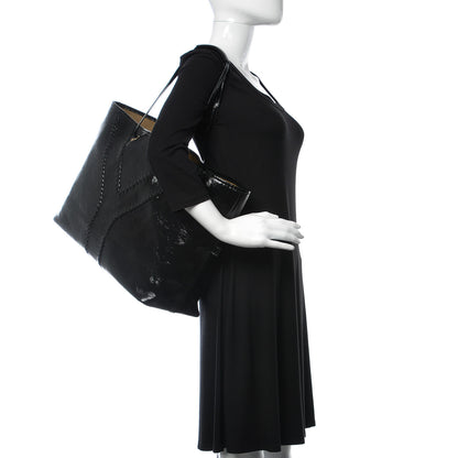 Saint Laurent Patent Large Neo Double Reversible Tote Black 2 of 10