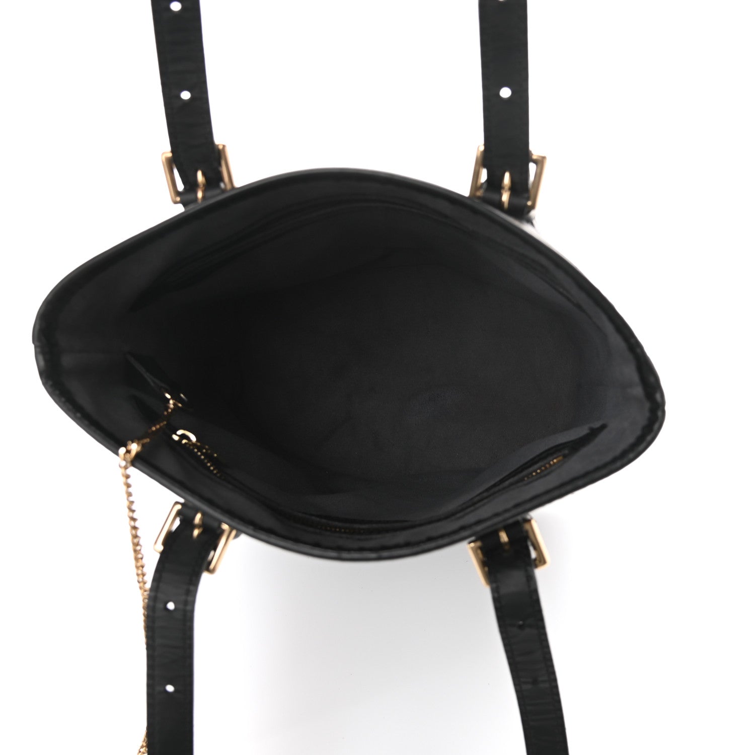 Louis Vuitton Epi Petit Bucket 23 Black 6 of 10