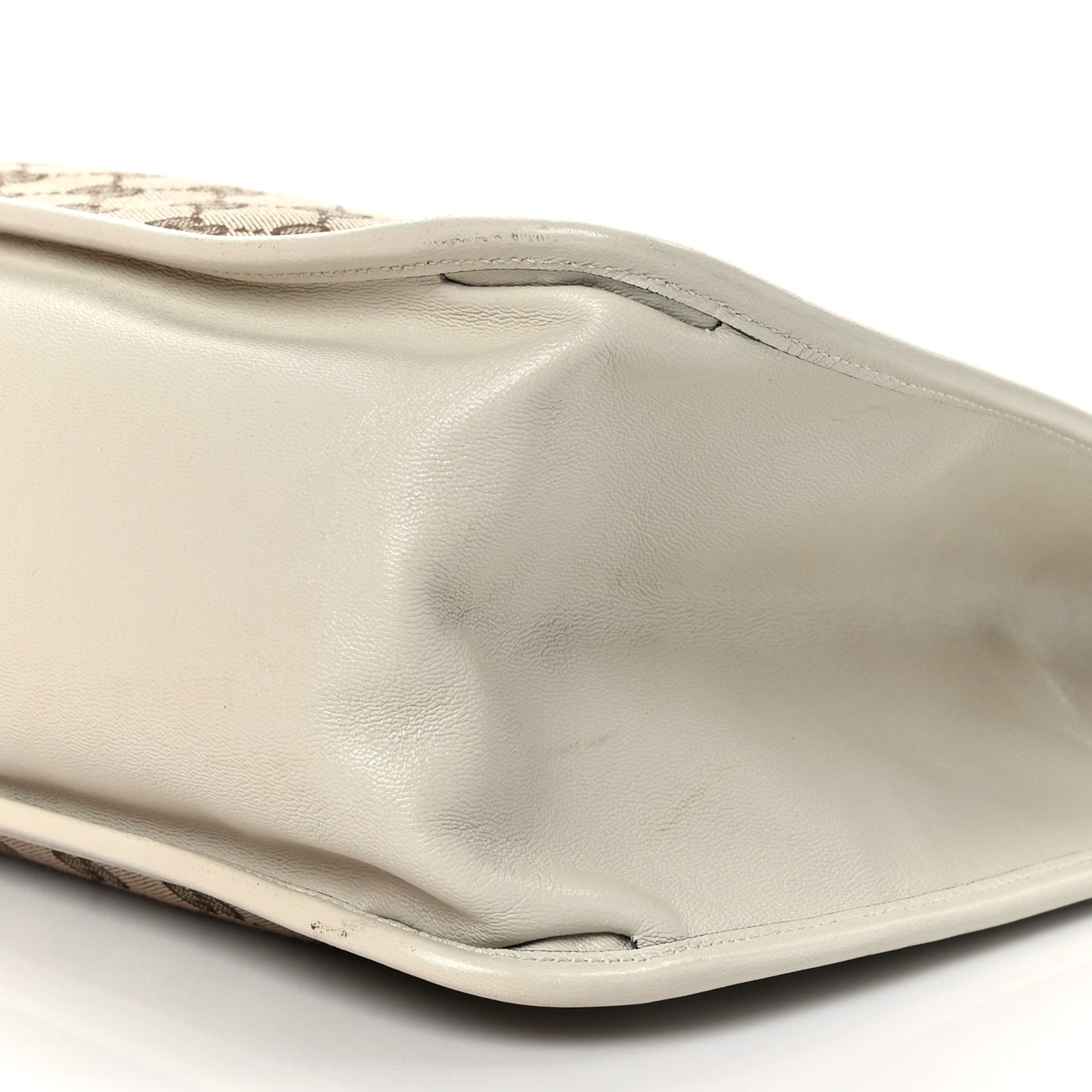 Monogram New Sakai Calfskin Lux Horsebit 1955 Tote Beige Ebony Mystic White