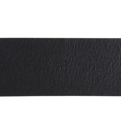 Chanel Patent Calfskin Belt 80 32 Black 3 of 8