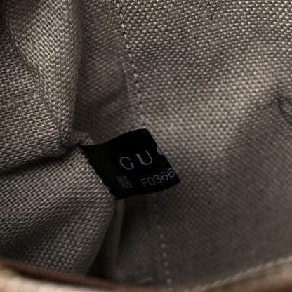Gucci Monogram Mini Bree Messenger Bag Beige Tabacco 8 of 10