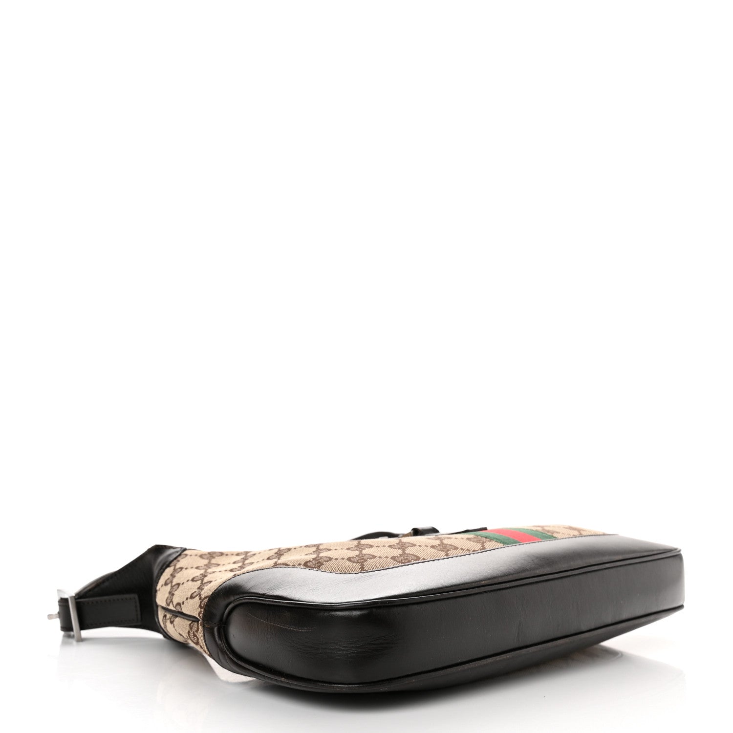 Gucci Monogram Web Jackie O Hobo Dark Brown 4 of 16