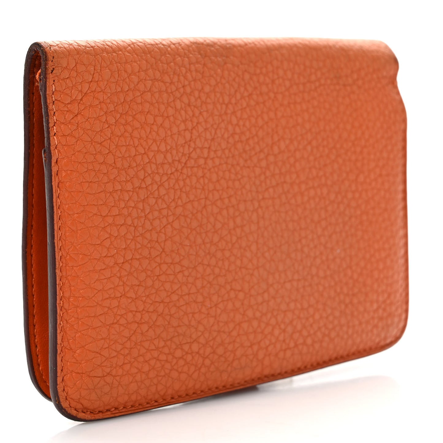 Togo Verso Dogon Compact Wallet Orange