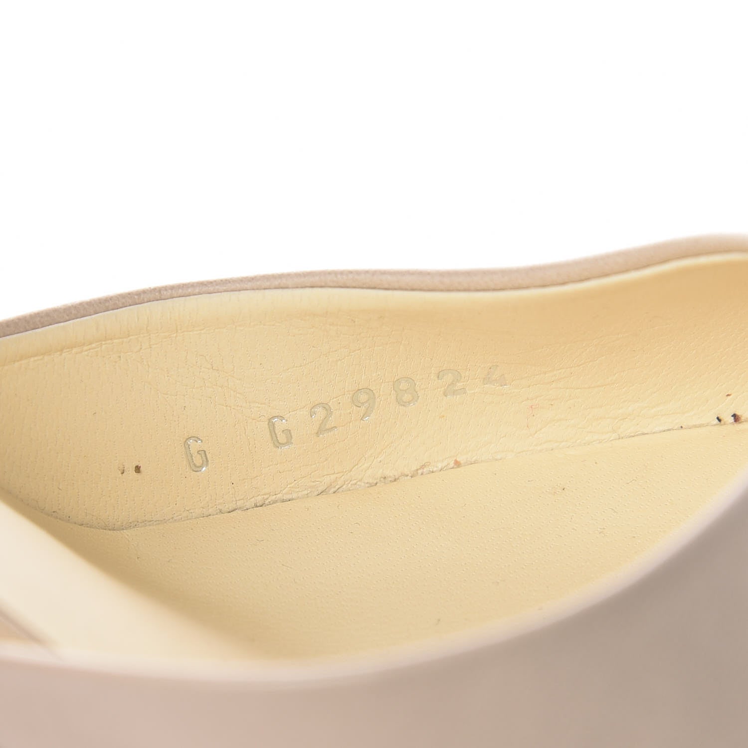 Chanel Lambskin Cap Toe d'Orsay Pumps 39.5 Beige Black 8 of 8