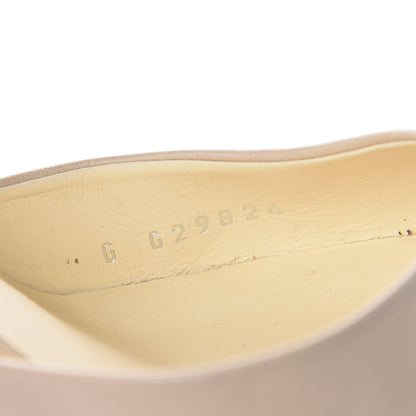 Chanel Lambskin Cap Toe d'Orsay Pumps 39.5 Beige Black 8 of 8