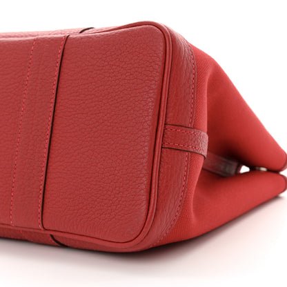 Hermes Negonda Garden Party 30 MM Rouge Casaque 10 of 12
