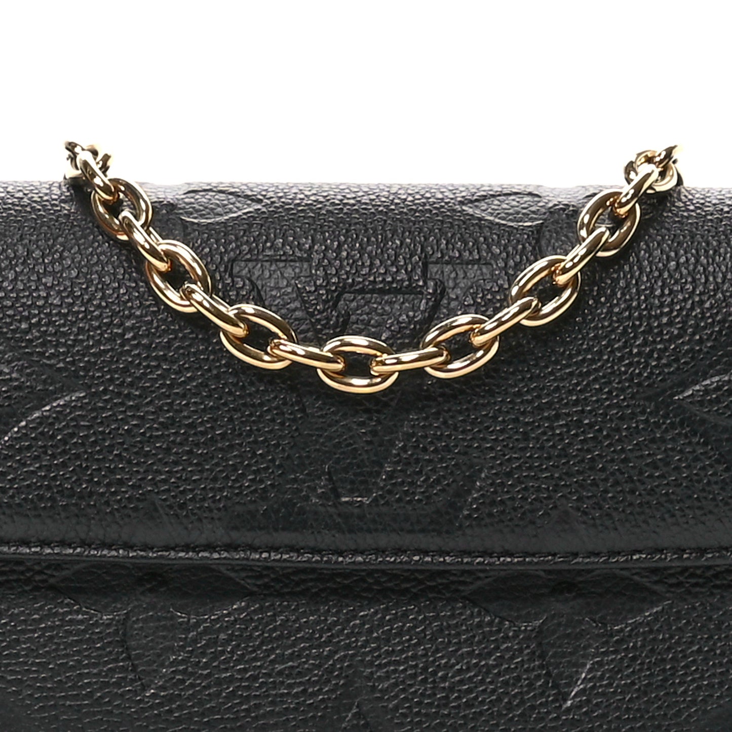 Empreinte Monogram Giant Ivy Wallet On Chain Black