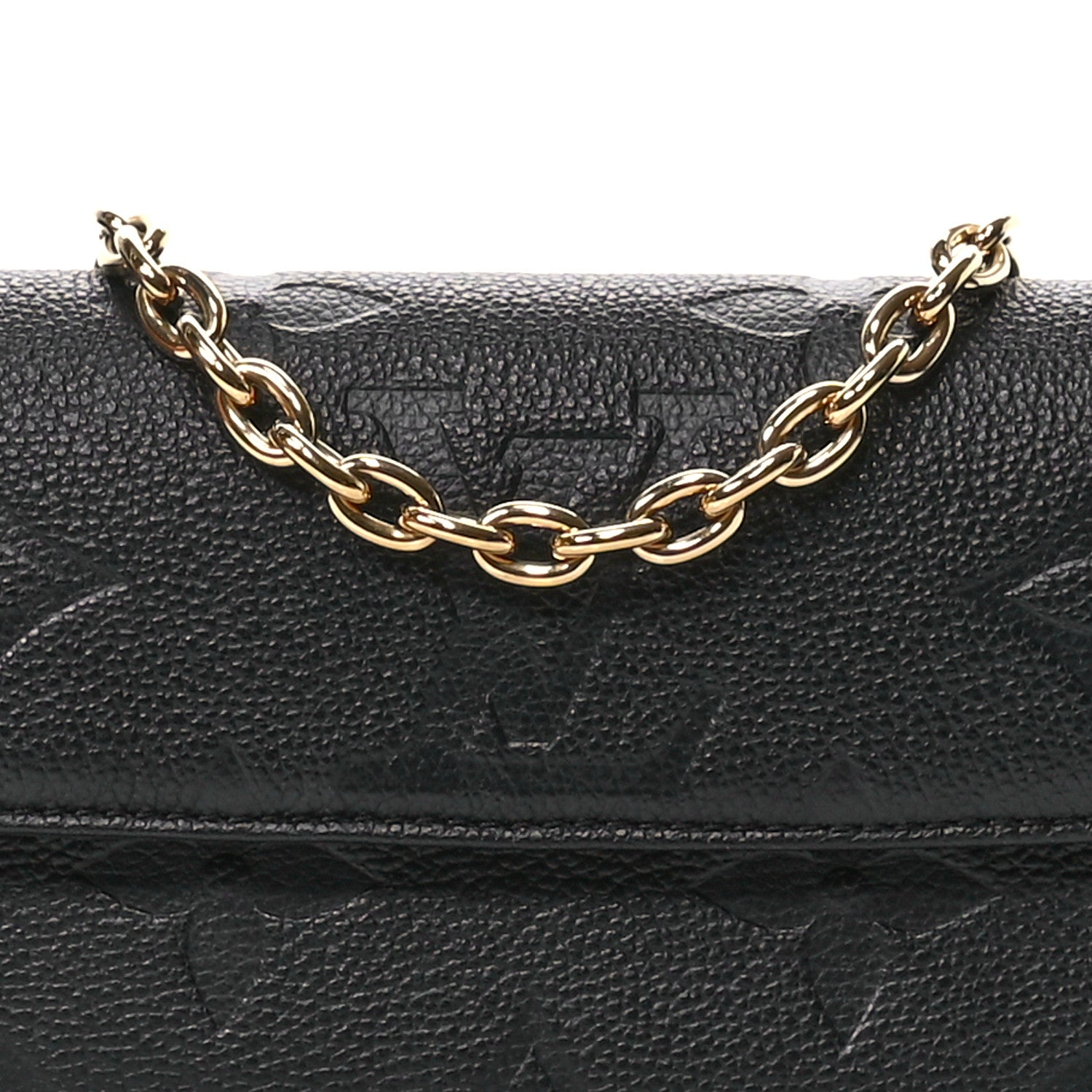 Louis Vuitton Empreinte Monogram Giant Ivy Wallet On Chain Black 7 of 10