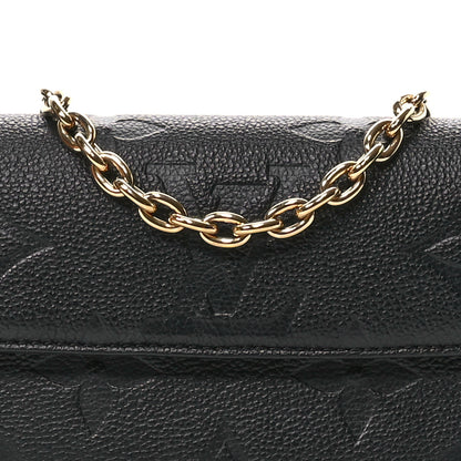 Louis Vuitton Empreinte Monogram Giant Ivy Wallet On Chain Black 7 of 10
