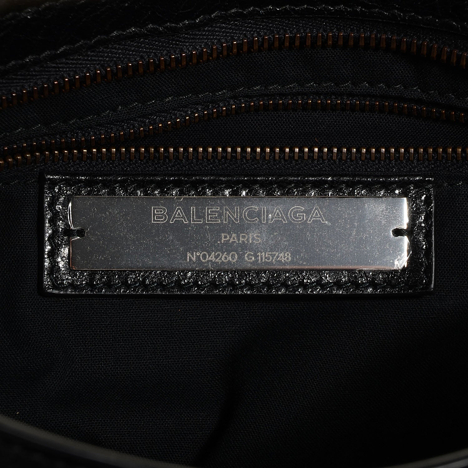 Balenciaga Agneau Classic Hardware City Black 7 of 12