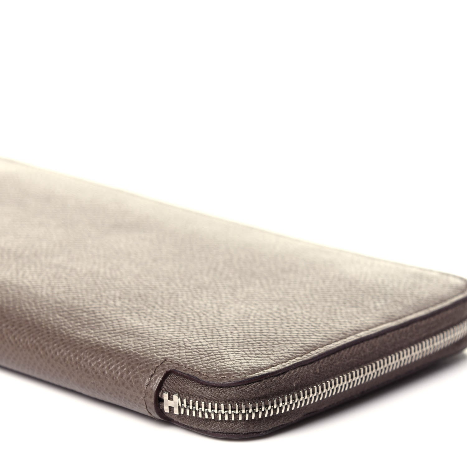 Hermes Epsom Silk'in Wallet Etain 9 of 11