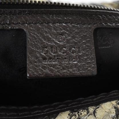 Gucci Python Medium Jockey Hobo 7 of 10