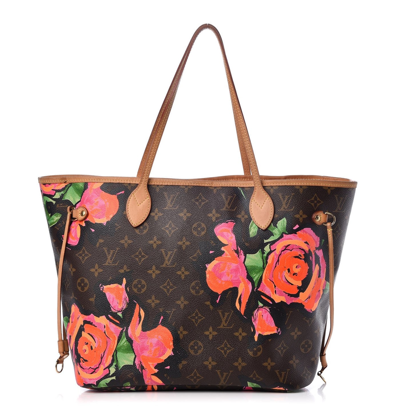 Monogram Roses Neverfull MM