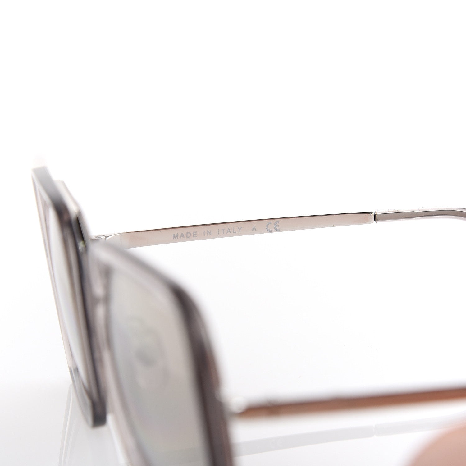 Chanel Mirror Square Sunglasses 4240 Grey 6 of 6
