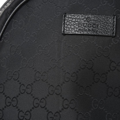 Gucci Nylon Monogram Slim Backpack Black 11 of 11