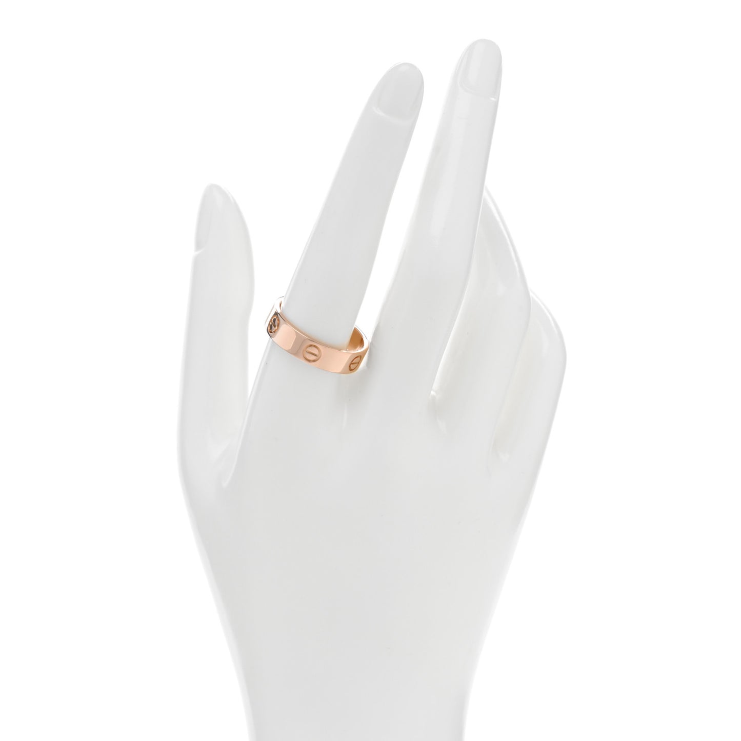 18K Pink Gold 5.5mm LOVE Ring 62 10